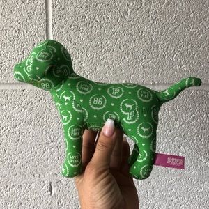 Victoria’s Secret PINK monogram stuffed dog